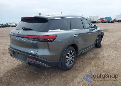 2023 Infiniti Qx60 Pure Awd из США, поврежденный, VIN 5N1DL1ES3PC353801